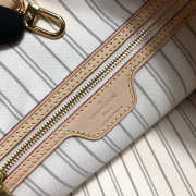 LV original shopping bag N41361 white grid with apricot - 2