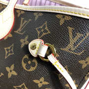 LV Neverfull shopping bag M50366 Monogram with pink - 5