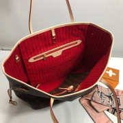 LV Neverfull MM M41177 Monogram with red - 3