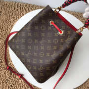 Louis Vuitton New woven NEONOE bag with red M43985 - 3