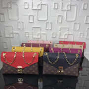 L V Pallas chain shoulder burgundy bags M41200 - LV - 6