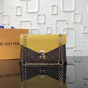 L V Pallas chain shoulder yellow bag M41200 - LV - 1