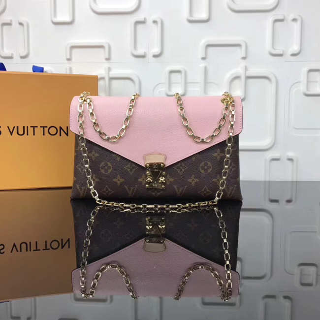 L V Pallas chain shoulder Pink bag M41200 - LV - 1