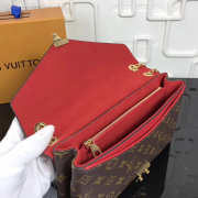 Lious Vuitton Pallas chain shoulder Red bag M41200 - LV - 4