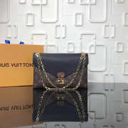 Lious Vuitton Pallas chain shoulder black bag M41200 - LV - 1