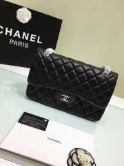 Chanel Jumbo Black Bag With Silver or gold Hardware 30cm - 3