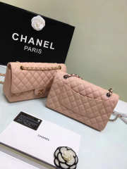 Chanel Double Flap Pink Bag with Silver or Glod Hardware 25cm - 2