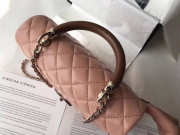 Chanel Coco Handle Bag Pink - 2