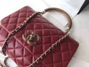 Chanel Coco Handle Bag Red - 1