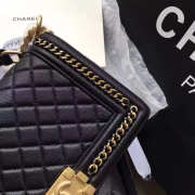 Chanel Boy Bag Black 25cm - 2