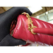 Chanel Coco Handle Bag Red with Gold Hardware - 5