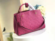 Louis Vuitton Montaigne Medium Bag with Rose Red M41046 - 1