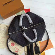 Louis Vuitton Keepall Monogram with black M41416 - 3