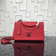 Louis Vuitton Lockme Red Bag M50250 - 6