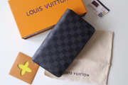 Louis Vuitton ZIPPY ORGANIZER Monogram Black Wallet M60002A - 6