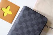 Louis Vuitton ZIPPY ORGANIZER Monogram Black Wallet M60002A - 5