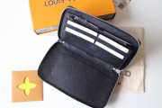 Louis Vuitton ZIPPY ORGANIZER Monogram Black Wallet M60002A - 3