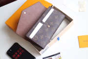 Louis Vuitton Original Monogram Envelope Brown Wallet M62235 - 6