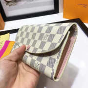 Louis Vuitton Designer Women's Rose Ballerine Wallet in Monogram Canvas Emilie M60698 - 4