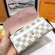 Louis Vuitton Designer Women's Rose Ballerine Wallet in Monogram Canvas Emilie M60698 - 5