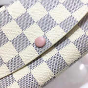 Louis Vuitton Designer Women's Rose Ballerine Wallet in Monogram Canvas Emilie M60698 - 6