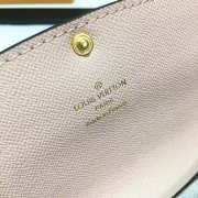 Louis Vuitton Designer Women's Pink Wallet in Monogram Canvas Emilie - 6