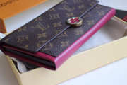 Louis Vuitton Flore Fuchsia Wallet Monogram Small Leather - 3