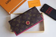 Louis Vuitton Flore Fuchsia Wallet Monogram Small Leather - 6