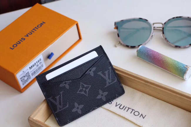 Louis Vuitton Neo Porte Cartes Monogram Macassar Canvas - 1