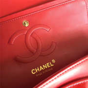 Chanel Flap Red Bag With Gold Hardware 25cm - 6