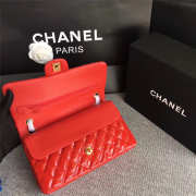 Chanel Flap Red Bag With Gold Hardware 25cm - 5