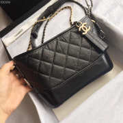 Chanel Gabrielle small hobo bag Black 20cm - 5