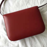 Celine Classic Red Bag in Box Calfskin Smooth Leather  - 3