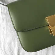 Celine Classic Green Bag in Box Calfskin Smooth Leather - 3