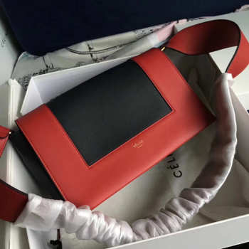 Celine Frame Black and Red Tote bag