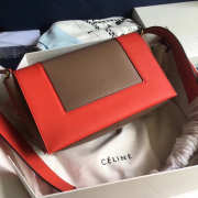 Celine Frame Brown and Red Tote bag - 4