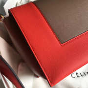 Celine Frame Brown and Red Tote bag - 2