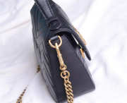 Gucci Marmont mini top Crossbady handle bag with Black 547260 - 2