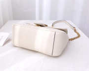 Gucci Marmont Crossbady handle bag with White 498110 - 5