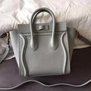 Celine Nano Luggage Calfskin Handbag in Light Blue - 3