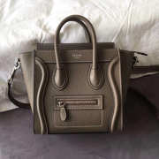 Celine Neno Luggage Calfskin Handbag in Brown - 1