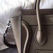 Celine Neno Luggage Calfskin Handbag in Brown - 2