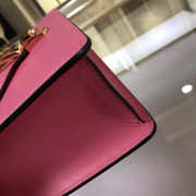 Gucci Sylvie shoulder bag in Pink leather 421882 - 3