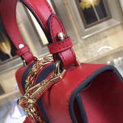 Gucci Sylvie leather mini bag in Red 470270	 - 4