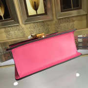 Gucci Sylvie leather mini bag in Pink 470270 - 4