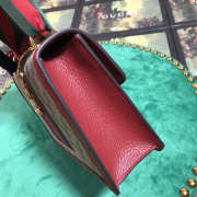 Gucci Sylvie shoulder Red bag leather 421882 - 4