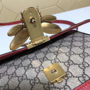 Gucci Queen Margaret Supreme medium shoulder bag in Red 524356 - 5