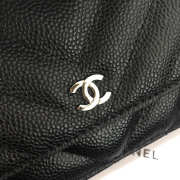 Chanel WOC Bag Calfskin Leather Black with Silver Hardware - 3