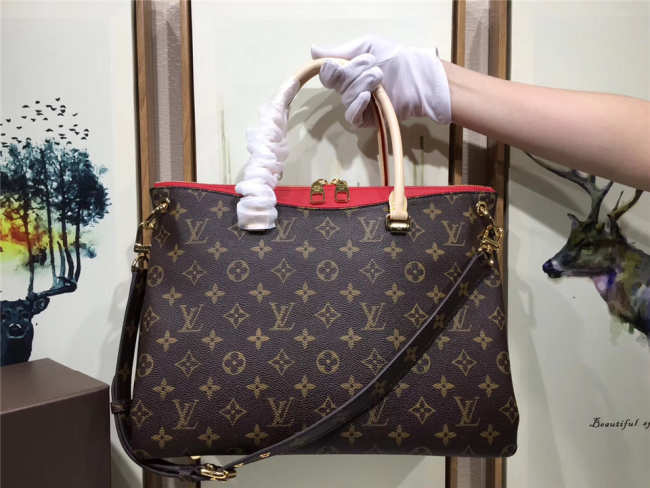 Louis Vuitton Monogram Pallas in Red M40906 - 1