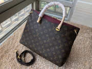 Louis Vuitton Monogram Pallas in burgundy M40906 - 1